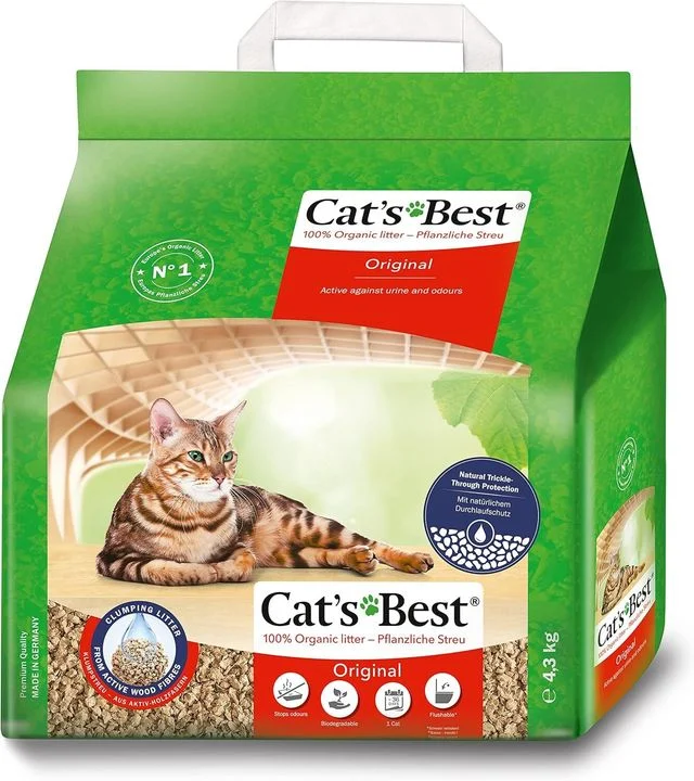 Cat's Best 碎木貓砂 5.2kg x 4包